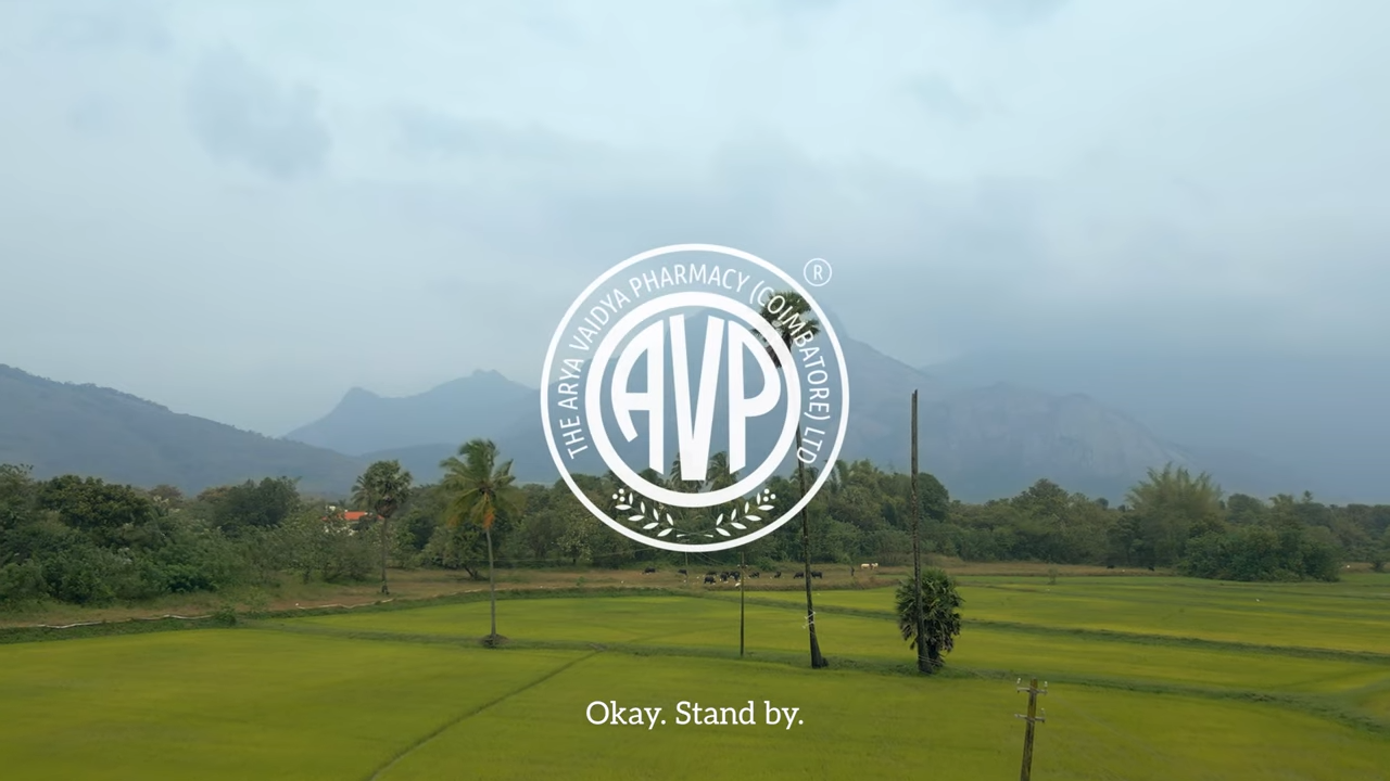 AVP Ayurveda ad film post production by KOKI team